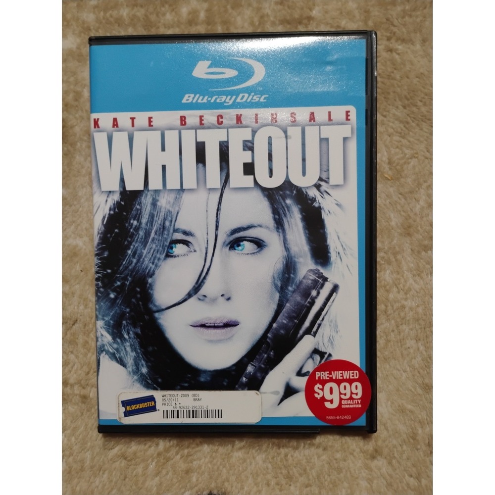 Whiteout Blu-ray Block Buster Video Rental